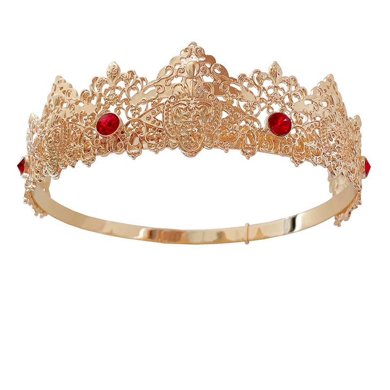 Men's Crown Tiara Prince Crown King Beauty Pageant Crown Queen Bar Performance Crown Unisex Crown