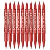 Zebra Extra Fine 10 Олійна ручка, Макі, Стрижень, Червоний, Ручки, B-MO-120-MC-R