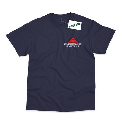 Cyberdyne Systems Logo Bestickt Inspiriert von Terminator T-Shirt