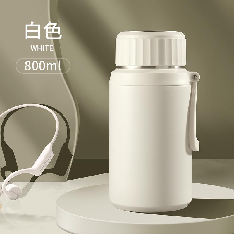 Stainless Steel Vacuum Flasks for Hot and Cold Drink Insulated Water Bottles Outdoor Portable 1.5L Large Capacity Coffee Thermos