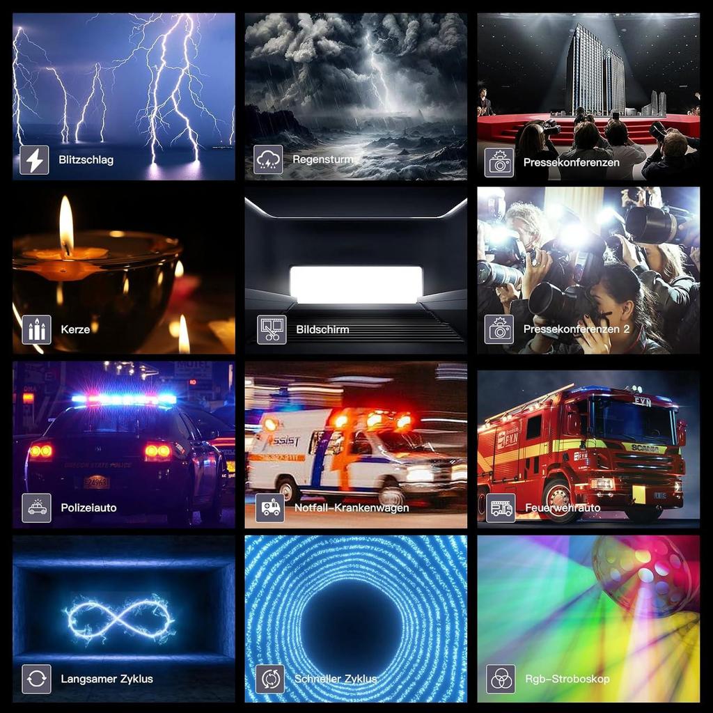 Soonpho Pack of 2 RGB Light Tube Stick LED Light Stick Studio with 4000 mAh Battery, 2500 K-8500K, Adjustable Brightness, 21 Effects for TikTok