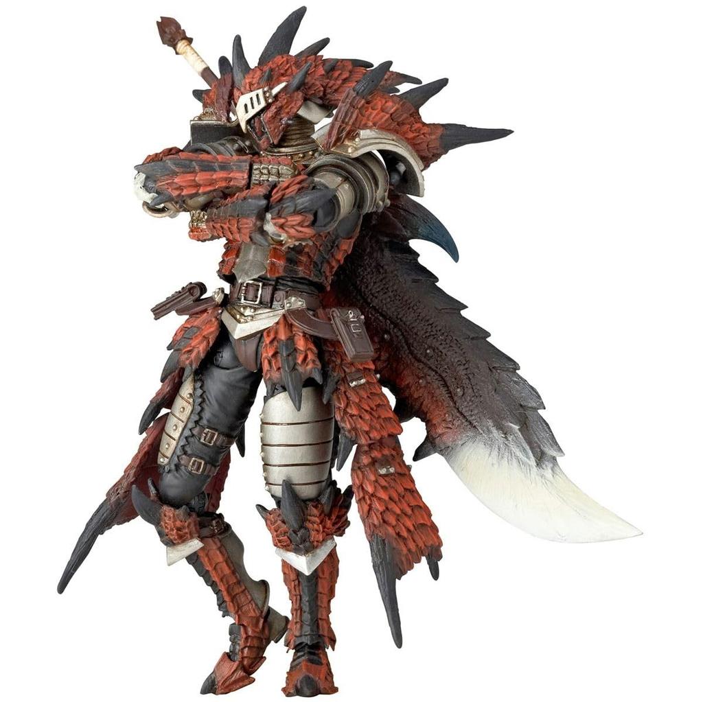 Kaiyodo Revoltech Amazing Yamaguchi Monster Hunter Swordsman Rathalos Series Action Figure