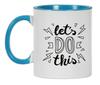 Inkdotpot Let's Do This 11Oz Ceramic  Coffee  Mug Inspirational Quotes Gift For Employee Boss Coworkers