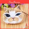 Versatile Fashion Women Cute Kitty Face Zipper Case Coin Kids Purse Wallet Makeup Bag For All Ages