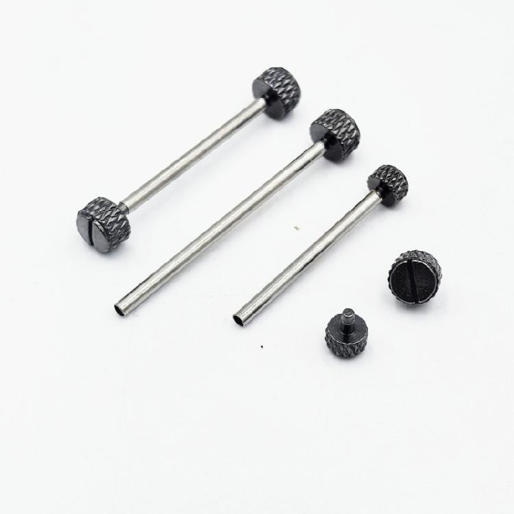 50 Stück Robuste Stahlfederstangen-Set 4,0 mm 5,0 mm Strukturierte Oberflächen für Schmuckreparatur