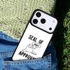 Funny Seal of Approval Phone Case Cover Compatible with for IPhone 17air 16e 15 14 13 12 11Pro Max 17 Air