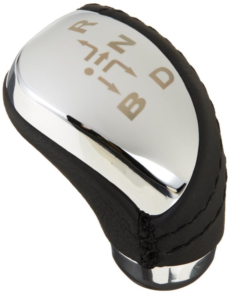SilkBlaze Shift Knob 30 Prius (Black Leather/Plated) SB-LSK-061