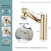 TLXT Bathroom Basin Swivel Faucet