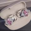 DIY Headphone Diameter Buckle Removeable Decorative Headphone Decoration Clip Easy To Install Zircon Earbud Accessories