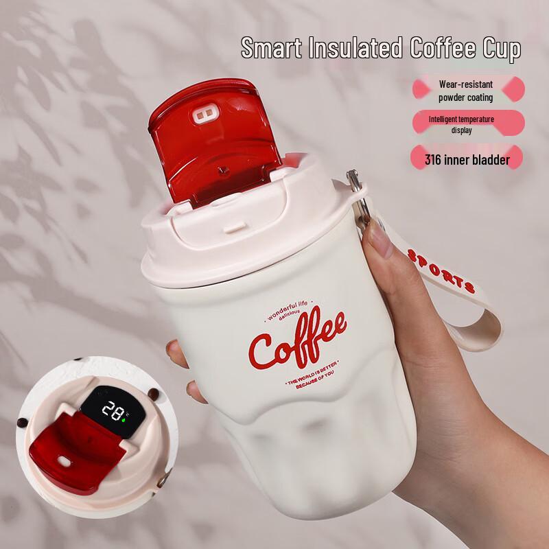 SMPP&DR Smart Temperature Display Insulated Mug