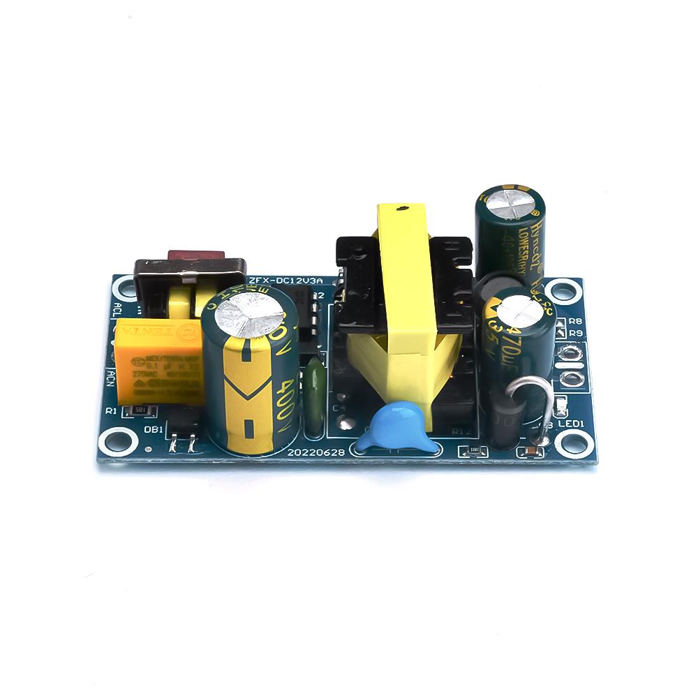 AC-DC 12V3A/24V1A Switching Power Supply Module Bare Circuit 100-265V to 12V 2A Board for Replace/Repair 24V1A