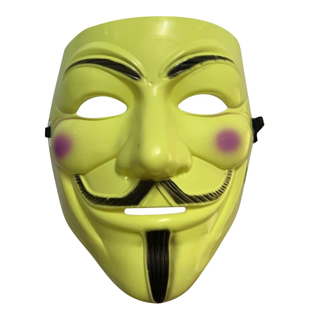 Hackers Mask  V For Vendetta Halloween Face Mask Costume Cosplay Party