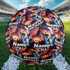 Custom Name Personalized Michael Jackson Print Size 5 Soccer Ball Training & Match Football, for Team, Kicking, Gift for Football Enthusiasts