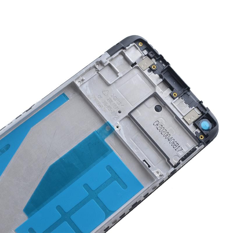 Middle Frame For Samsung Galaxy A11 A115F A115F/DS Housing Middle Frame Battery Cover Back Panel Rear  With SIM Card Tray