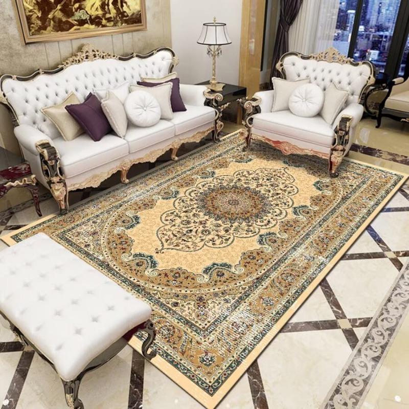 Retro Carpet Bohemian Ethnic Style Soft Mat Wear-resistant Anti-slip Rug Suitable for Living Room Bedroom Carpets Very Beautiful