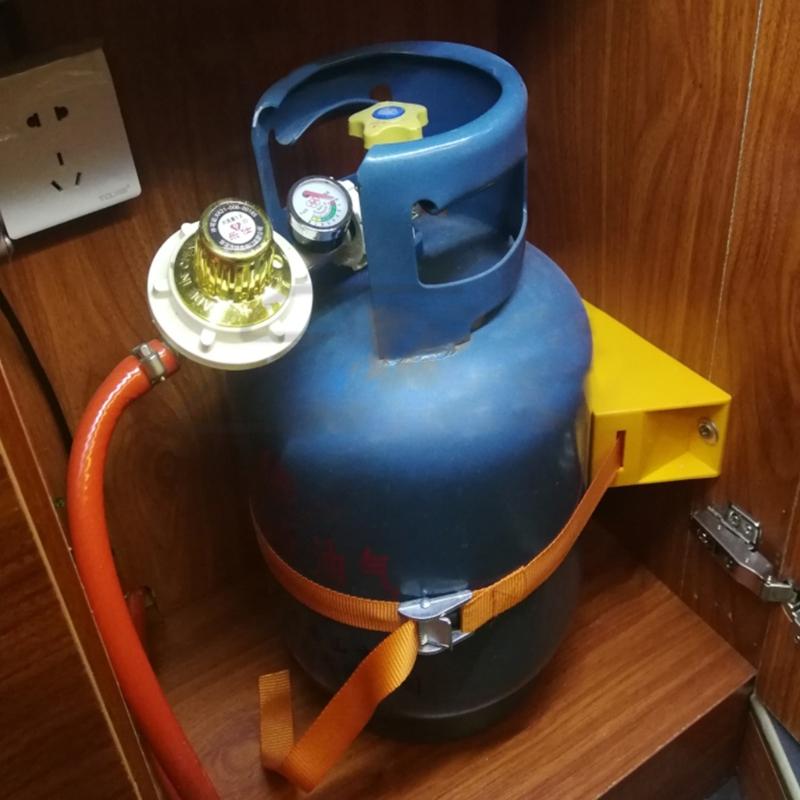 Suport pe perete pentru butelie Suport pentru propan Suport pentru butelie Curea din nailon