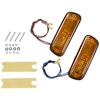 Kijima Turn Signal Lamp Katana Cowl Amber 12v23w Set of 2 219-5050