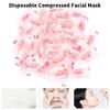 50/100Pcs Disposable Compressed Facial Mask Portable Silk/Cotton Face Mask Facial Towel Coin Wrapped Tissues Paper Skin Care
