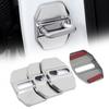 4x Stainless Steel Car Door Protector Cap Auto Exterior Cover Decor Accessories