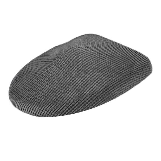 Toilet Cover Corn-patterned Fabric Elastic Strap Non-Slip Stable Toilet Seat Cover Multifunctional Bathroom Decor