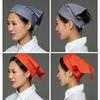 Smoke-proof Dust Kitchen Wrap Hair Hat Work Wear Cooking Hygienic Cap Work Hat  Canteen Catering