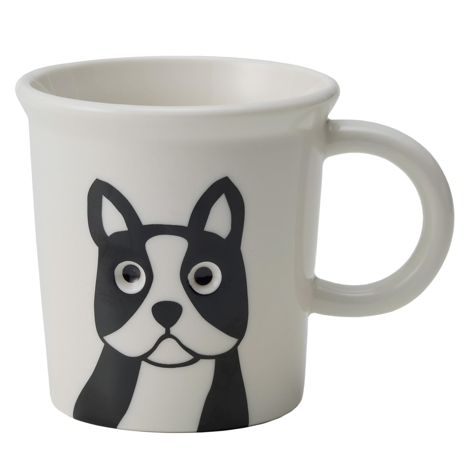 

TAMAKI Peeping 9cm Diameter x Stylish Microwave and Dishwasher Mug, Bull, 9.2cm Height, Gift, Safe, T-970515