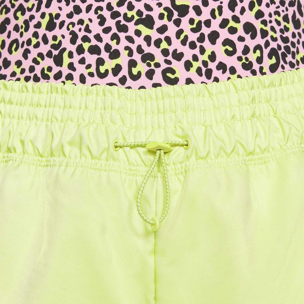 Nike Printed Straight Leg Shorts Women shorts Yellow CW2505-367