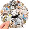50 Animal Realistic Stickers Animal Graffiti Stickers Non-Repeating Waterproof Car Stickers