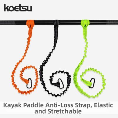Multicolored Kayak Paddle Elastic Rope Anti Drop Surfboard Traction Parts for Kayak Canoe