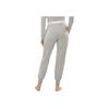 Calvin Klein Letter Minimalist Comfortable Mid Waist Casual Pants Women Bottoms Gray Mixed-Color QS6872-P7A