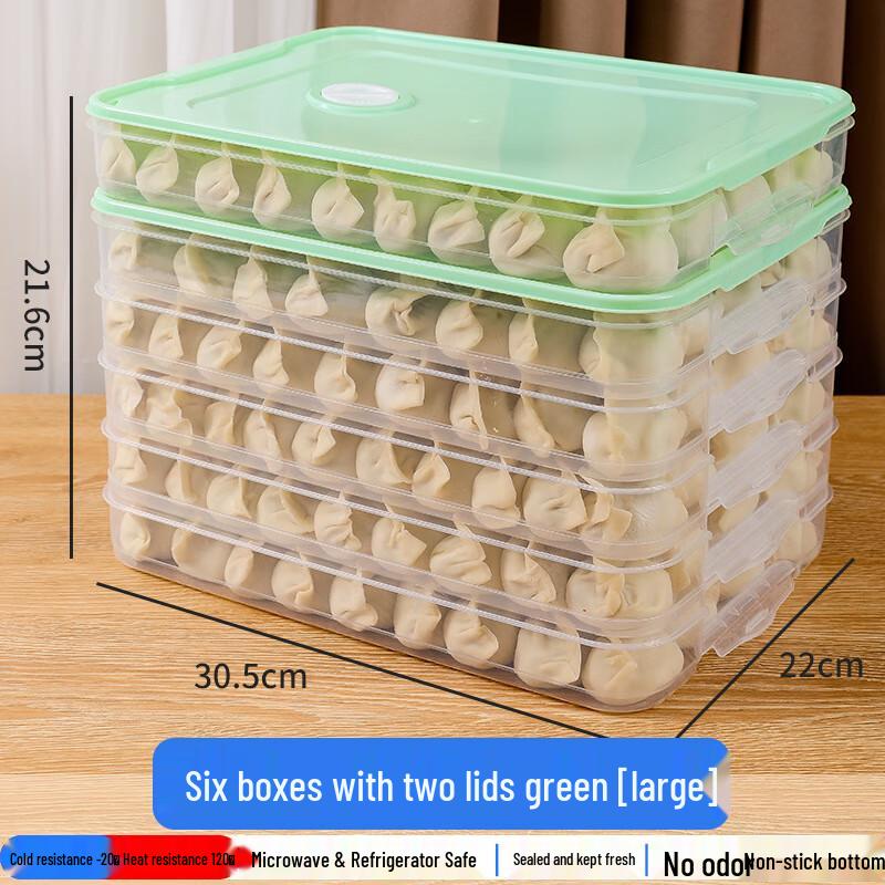 Huijia Stapelbare Aufbewahrungsbehälter für Lebensmittel im Kühlschrank