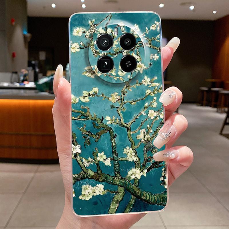 Case For Realme GT 5 Pro Casing Luxury Butterfly Flower Clear Soft TPU Silicone Back Cover For Realme GT5 Pro GT5Pro Phone Cases
