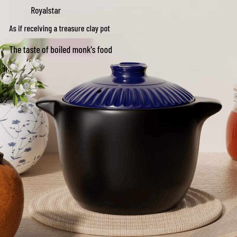 Royalstar Large Capacity Clay Pot for Stewing