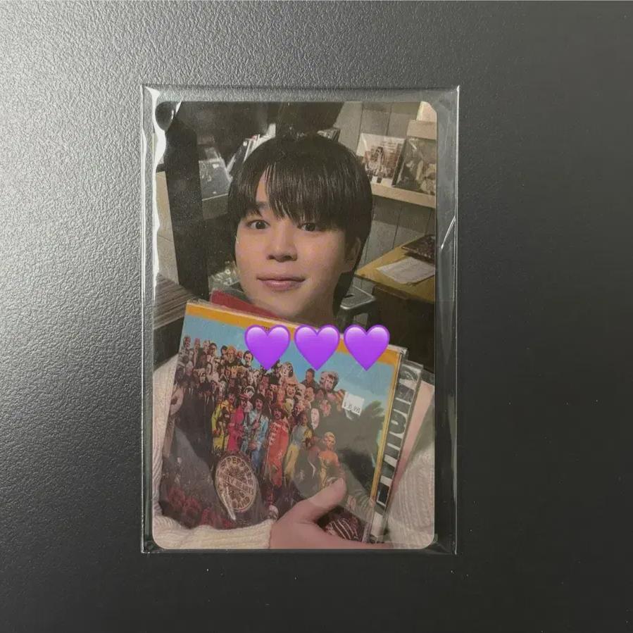 

Bts Jimin Face Face Album Weverse Pre-order Benefit Sealed Pvc Photocard