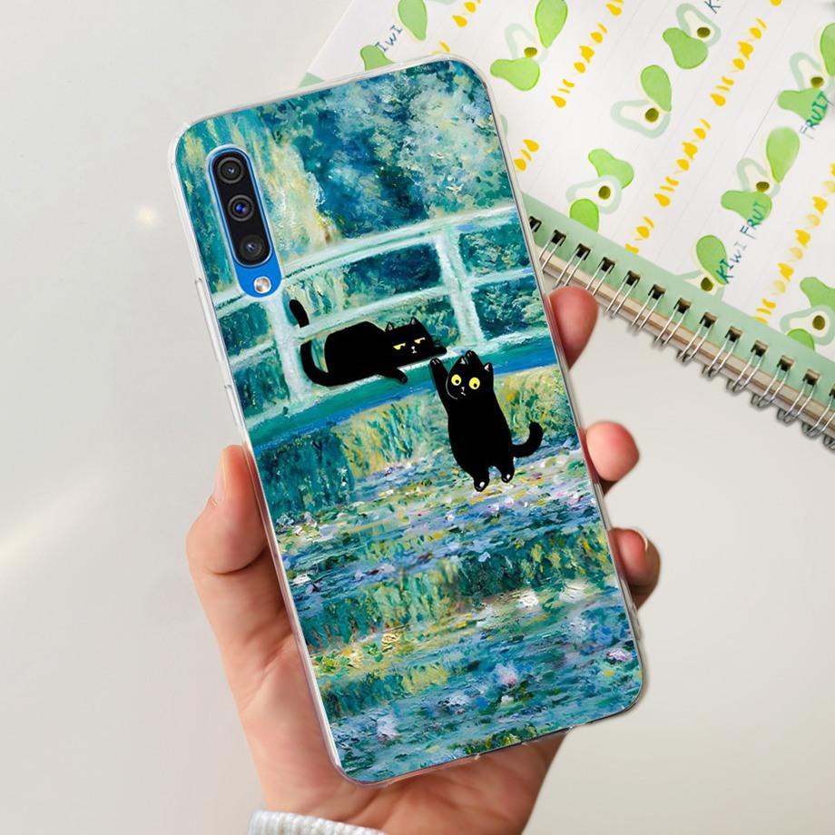 Für Samsung Galaxy A30s A50 A50s Handyhülle Weiches TPU Silikon Fundas Drachen Marmor Luxus Girly Malerei Capa Für Samsung A30s