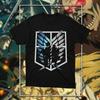 Attack on Titan anime 2026 AOT Graphic Unisexs TShirt Unisex ONeck 100 Cotton Short Sleeve Y2k Oversized Fashion Popular Tee