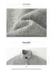 American Retro Gray Wool Blend Stand Collar Jacket - Women's Casual Autumn/Winter Top