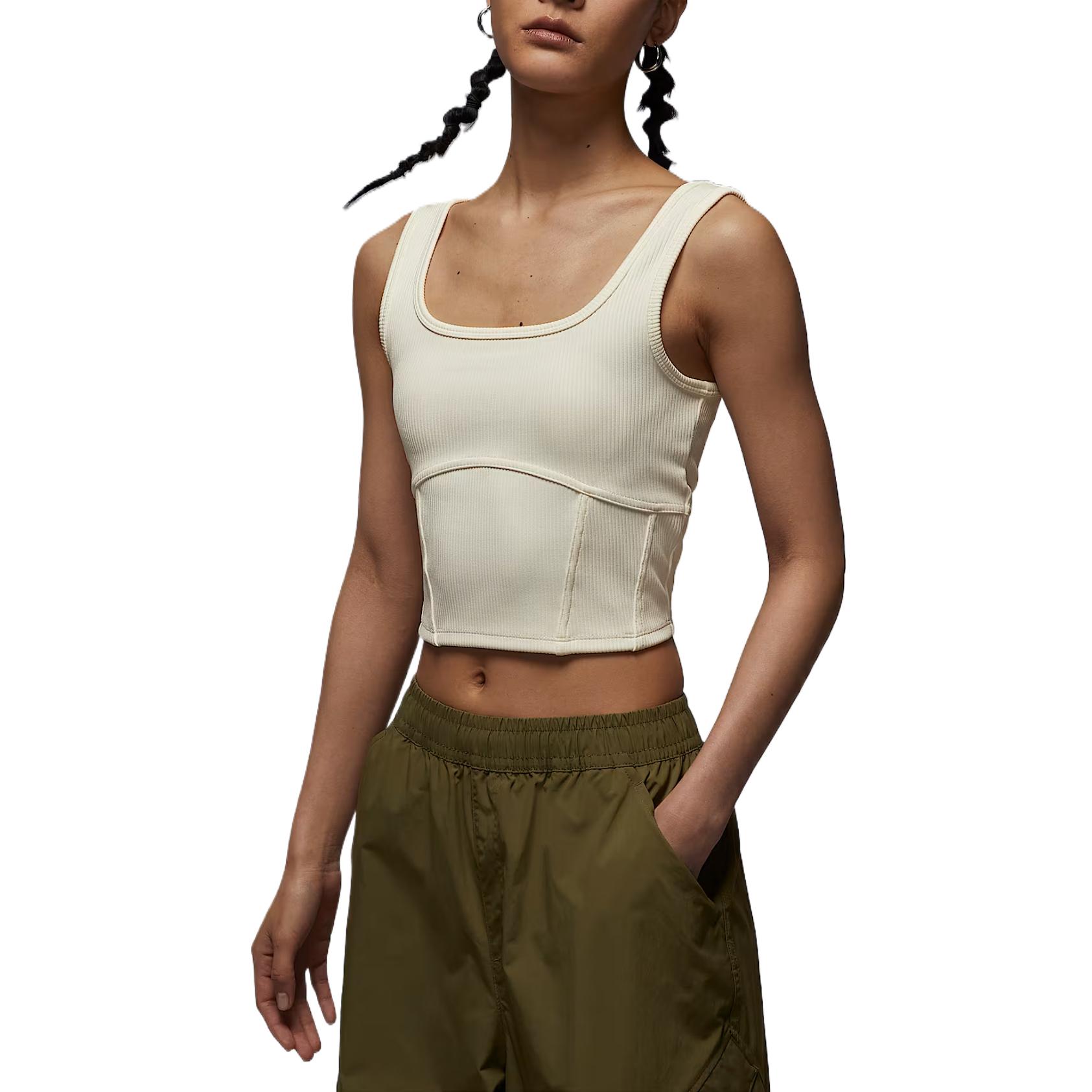 

Новая женская майка Jordan SS25, желтая, HJ0026-133 L