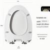 Yuzhan Thickened Universal Toilet Seat Cover
