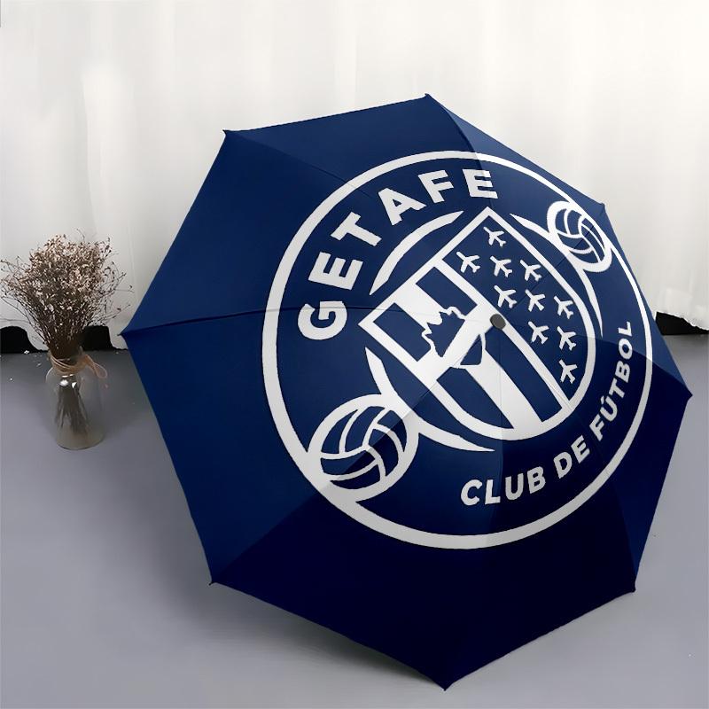 Getafe Club De Futbol Automatic Opening and Closing, 8 Rib Structure Portable Umbrella, Suitable for Men and Women In All Seasons  Perfect G
