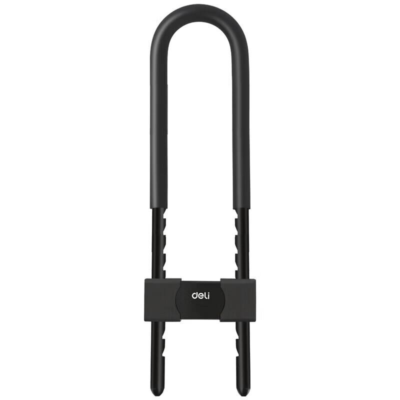 Deli U-Shaped Glass Door and Bicycle Key Lock