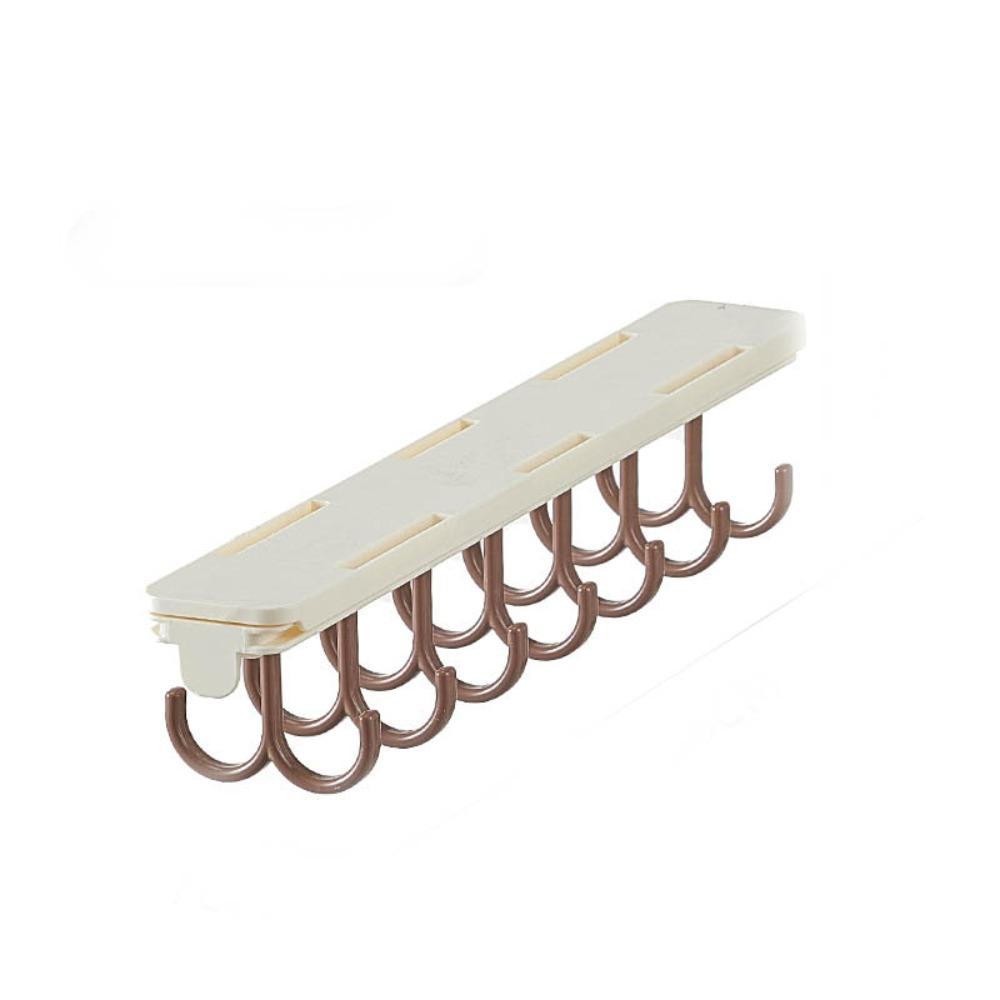 Plastic Underwear Storage Hanger Large Capacity Lingerie Slide Hanger  for Home