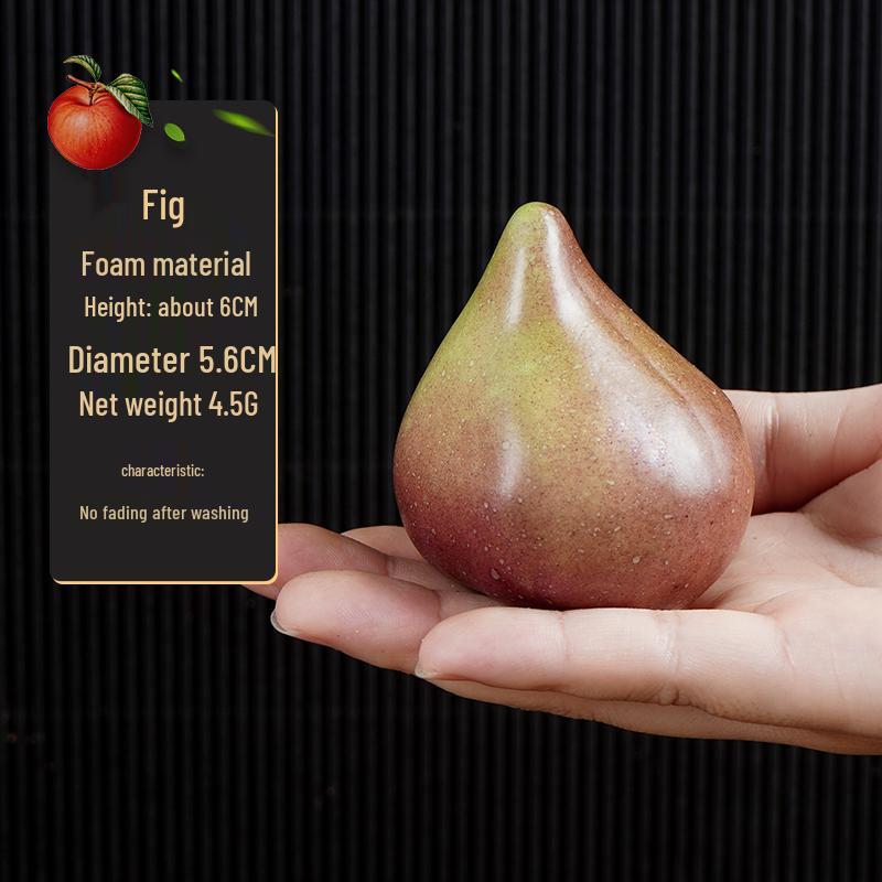 Plastic Apple Fruit and Vegetable Teaching Aid Prop Figurine for Early Education Display