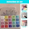 20 Colors Watercolor Painting Set, 2026 New Mini Forestry Shifting Watercolor Painting Set, Crafts Painting Supplies, Drawing Christmas Gifts