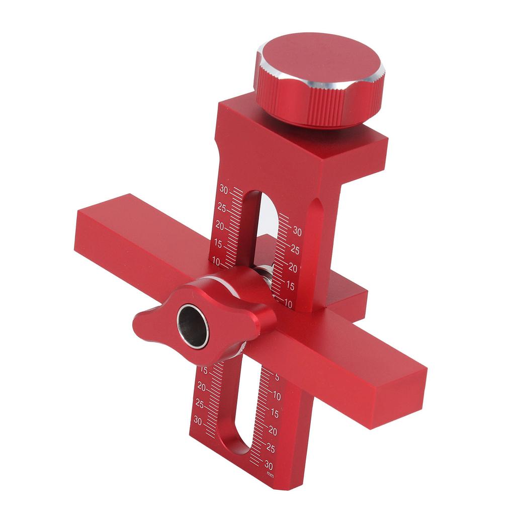 Localizator pentru Instalarea Ușii Dulapului Bucătăriei, Bucșă de Foraj 10mm, Lungime Ajustabilă, Feronerie pentru Dulapuri, Balamale