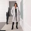 Suit Long European And American Women'S Clothing Imitation Fur Jacket New Thickened Young Fur Coat Fashion Coat