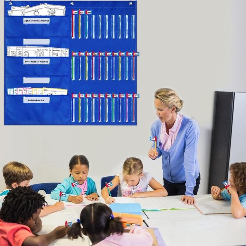 Klassrumsorganisation Fickdiagram Läxor Fickdiagram Pappersförvaringstabell för Förskola Dagis Skola