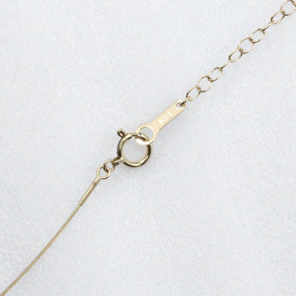 TASAKI Omega Chain Heart Necklace Mabe Pearl K18 yellow gold/Pearl 2.6g Women Used