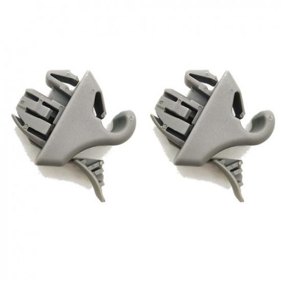 2Pcs 7620B570HB Sun Visor Holder Clips For Mitsubishi Pajero NS NT NW NX 2006-On