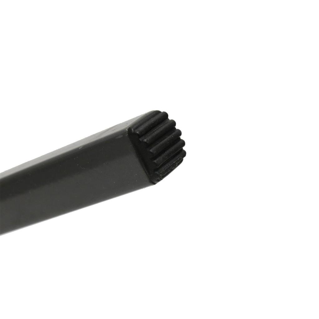 Brico Schreibtisch schwarz MIT FÄCHERN Metallfuß und MDF